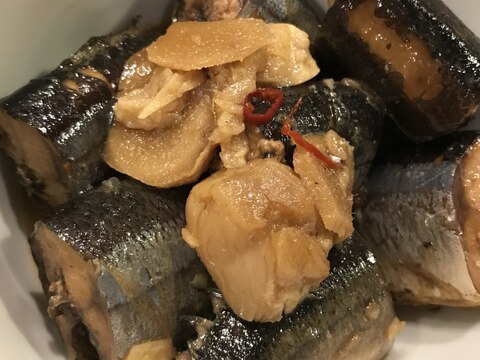 圧力鍋でさんまの醤油煮